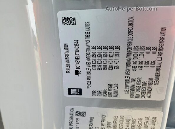 1GT4EVEL4TU403544 2026 GMC SIERRA Silver ძრავის განყოფილების ხედი
