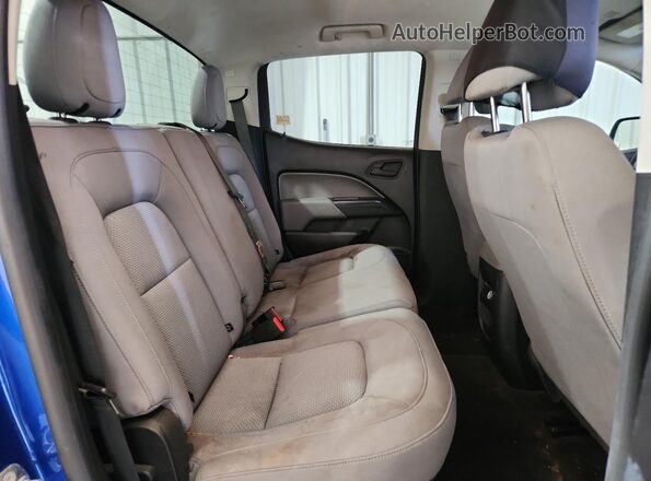 1GTG5BEA3J1106211 2018 GMC CANYON Синий Вид задних сидений