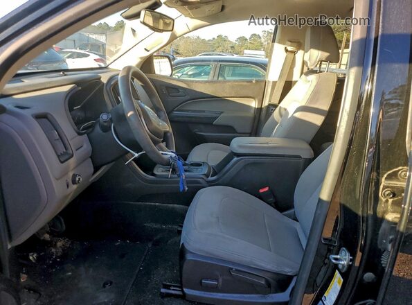 1GTG5BEA4G1279423 2016 GMC CANYON Черный Вид салона спереди