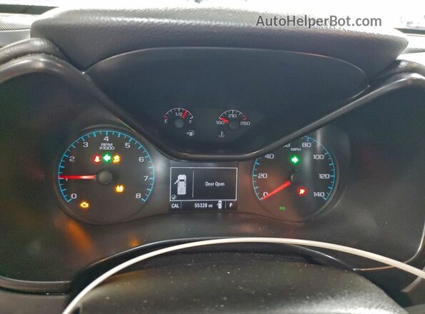 1GTG5CENXM1110317 2021 GMC CANYON Белый Вид щитка приборов