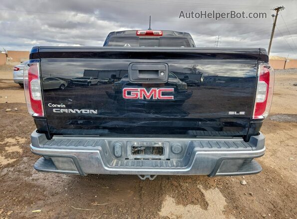 1GTG6CE31G1283210 2016 GMC CANYON Черный Вид сзади