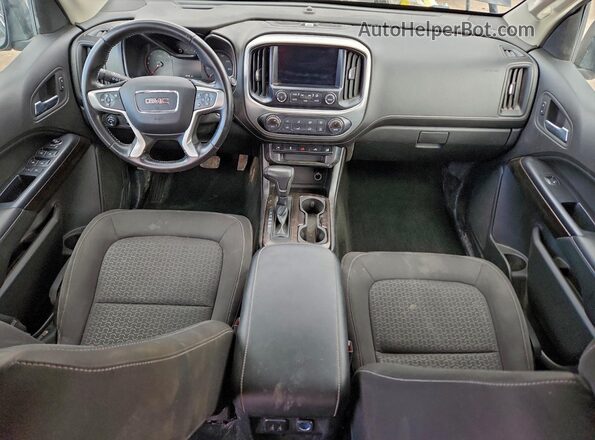 1GTG6CE31G1283210 2016 GMC CANYON Черный Вид панели приборов