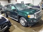 2016 Gmc Canyon Sle Green vin: 1GTG6CE35G1113562