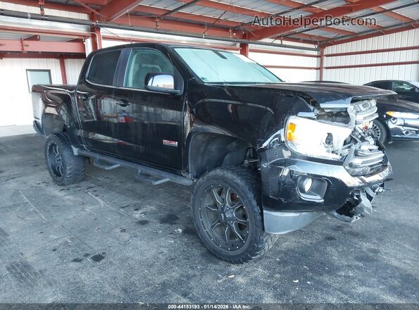 1GTG6CE38G1200694 2016 GMC CANYON Черный Передняя правая четверть