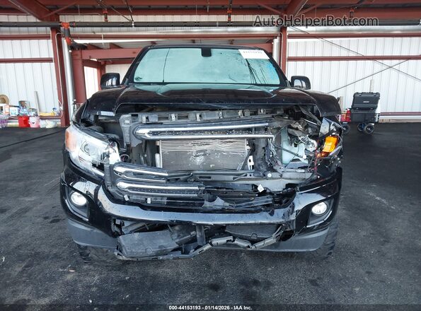 1GTG6CE38G1200694 2016 GMC CANYON Черный Вид щитка приборов