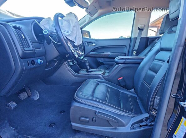 1GTG6EEN9K1272302 2019 GMC CANYON Черный Вид салона спереди