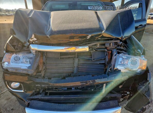 1GTG6EEN9K1272302 2019 GMC CANYON Черный Вид задней части салона