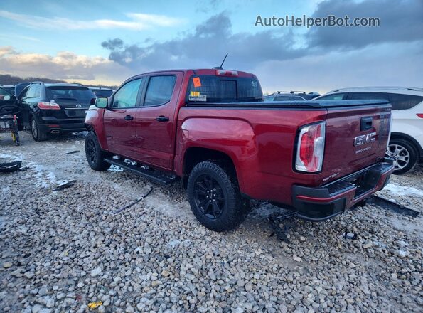 1GTG6FEN8M1295546 2021 GMC CANYON Красный Задняя левая четверть
