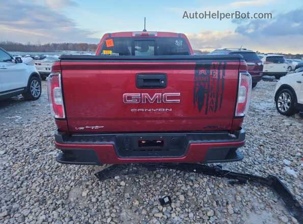 1GTG6FEN8M1295546 2021 GMC CANYON Красный Вид сзади
