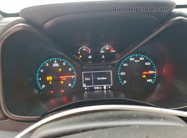 1GTH5CEA9N1326632 2022 GMC CANYON Белый Вид щитка приборов