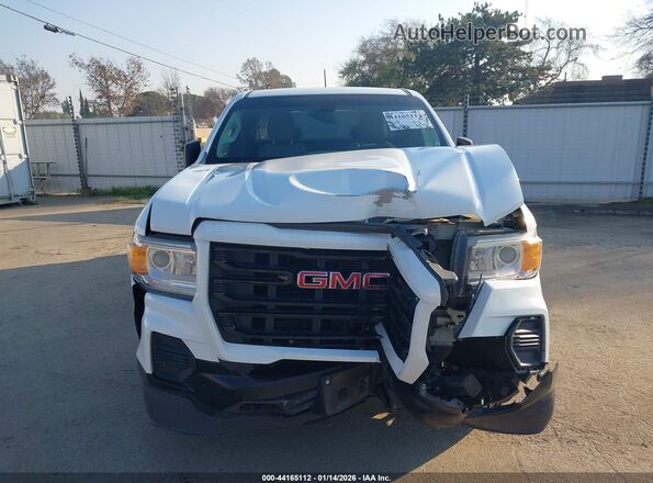 1GTH6BEN8M1243055 2021 GMC CANYON White Vista frontal
