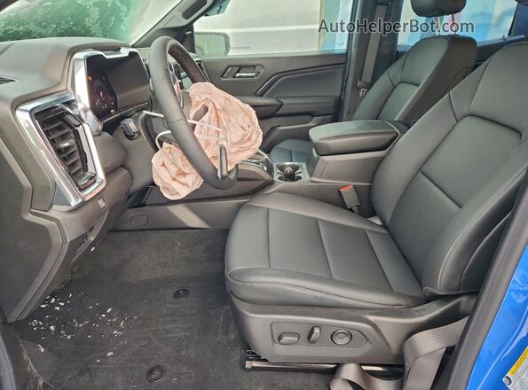 1GTP2BEK6S1192293 2025 GMC CANYON Синий Вид салона спереди