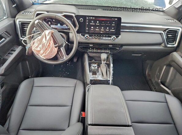 1GTP2BEK6S1192293 2025 GMC CANYON Синий Вид панели приборов