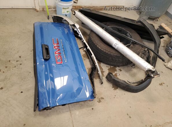 1GTP2BEK6S1192293 2025 GMC CANYON Синий Вид подкапотного пространства