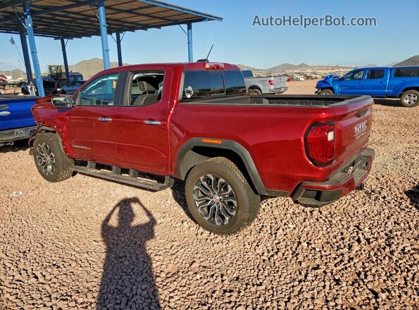 1GTP2FEK6S1234081 2025 GMC CANYON Красный Задняя левая четверть