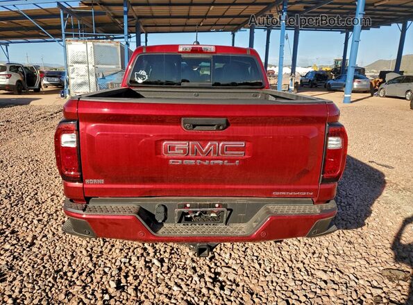 1GTP2FEK6S1234081 2025 GMC CANYON Красный Вид сзади