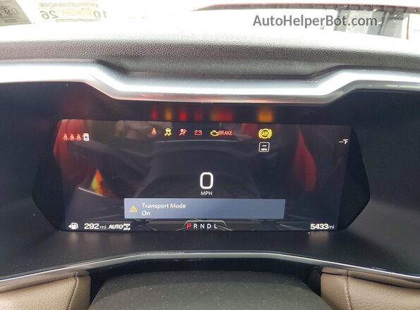 1GTP2FEK6T1123483 2026 GMC CANYON Burgundy Instrument cluster view