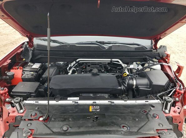 1GTP2FEK6T1123483 2026 GMC CANYON Burgundy Rear interior view