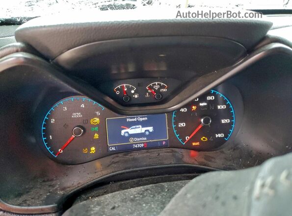 1GTP6EE17L1198943 2020 GMC CANYON Black Vista del cuadro de instrumentos