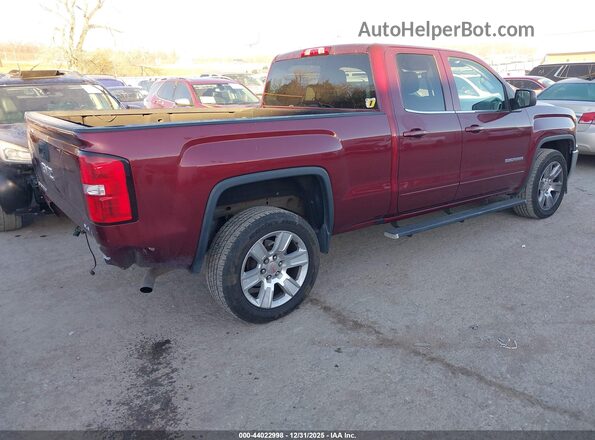 1GTR1MEC7GZ208607 2016 GMC SIERRA Бордовый Задняя правая четверть