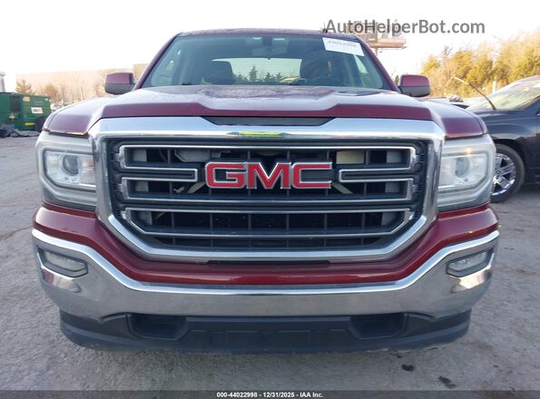 1GTR1MEC7GZ208607 2016 GMC SIERRA Бордовый Вид задней части салона