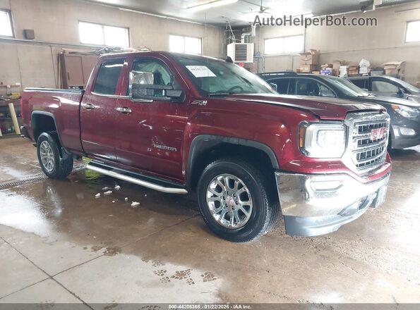 1GTV2MEC5HZ263294 2017 GMC SIERRA Темно-бордовый Передняя правая четверть