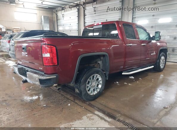 1GTV2MEC5HZ263294 2017 GMC SIERRA Темно-бордовый Задняя правая четверть