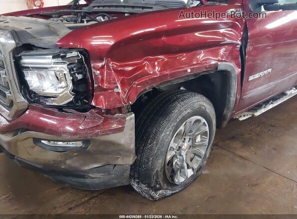 1GTV2MEC5HZ263294 2017 GMC SIERRA Темно-бордовый Вид спереди
