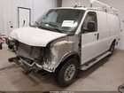 2021 Gmc Savana Cargo Rwd 2500 Regular Wheelbase Work Van White vin: 1GTW7AF70M1219850