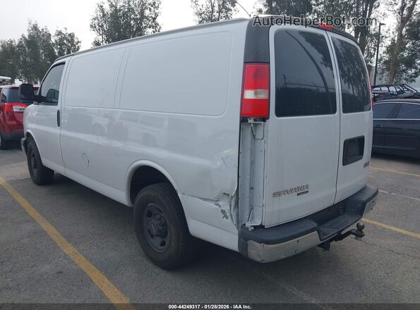 1GTW7AFF0G1904152 2016 GMC SAVANA 2500 Белый Задняя левая четверть