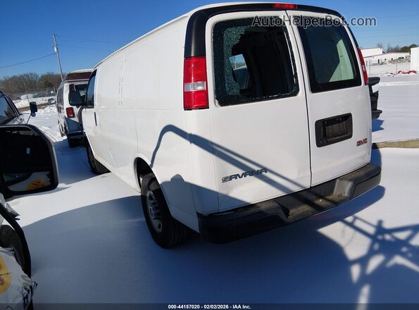 1GTW7AFG6K1337589 2019 GMC SAVANA 2500 Белый Задняя левая четверть