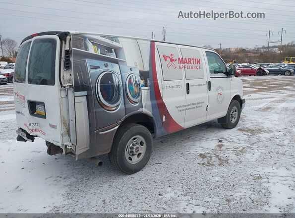 1GTW7AFG7K1340288 2019 GMC SAVANA 2500 White Задня права чверть