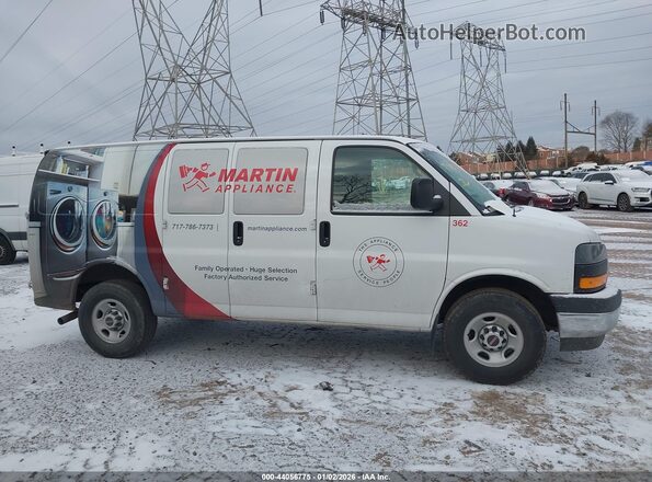 1GTW7AFG7K1340288 2019 GMC SAVANA 2500 White Панорамний вид салону 360°