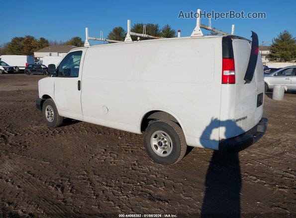 1GTW7AFG9J1335432 2018 GMC SAVANA 2500 White Tył lewy