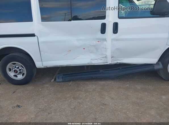 1GTW7AFP1P1160540 2023 GMC SAVANA CARGO White Вид спереду