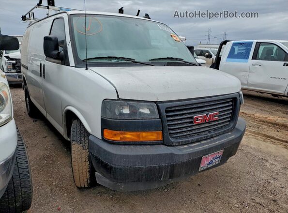 1GTW7AFP1P1176401 2023 GMC SAVANA Белый Передняя правая четверть