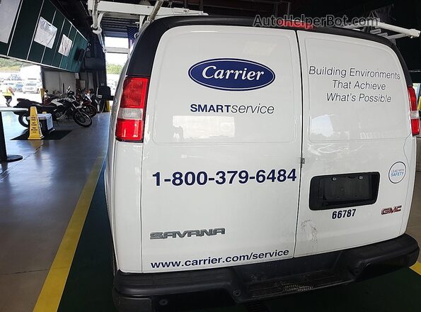 1GTW7AFP2P1141981 2023 GMC SAVANA CARGO  Vista trasera