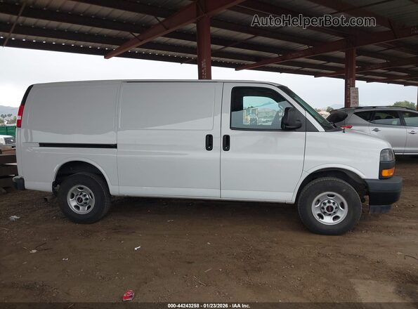 1GTW7AFP3P1107533 2023 GMC SAVANA CARGO Белый Вид задней части салона