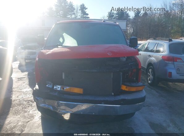 1GTZ7GF15M1266948 2021 GMC SAVANA CARGO Red Սալոնի հետևի տեսք