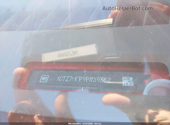 1GTZ7HFP9P1139862 2023 GMC SAVANA CARGO Красный 