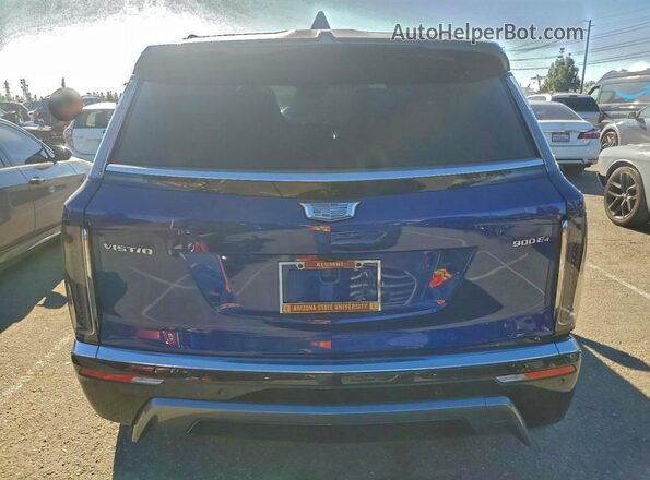 1GYC3MMLXTZ703678 2026 CADILLAC VISTIQ Blue Հետևի տեսք