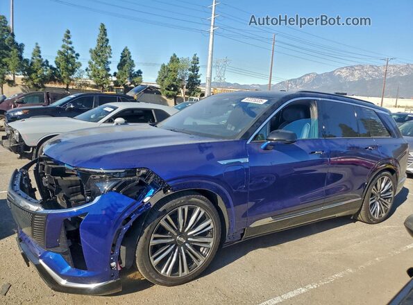 1GYC3MMLXTZ703678 2026 CADILLAC VISTIQ Blue Առջևի ձախ երեք քառորդ տեսարան