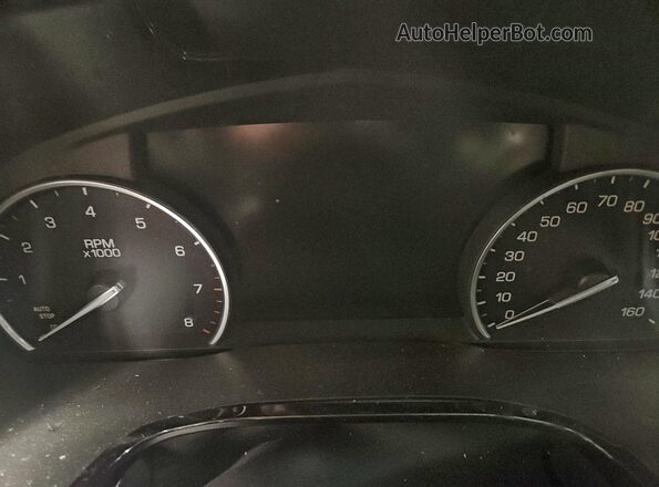 1GYFNFRS3HZ100002 2017 CADILLAC XT5 Black Widok zestawu wskaźników