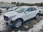 2021 Cadillac Xt4 Luxury White vin: 1GYFZBR46MF014631