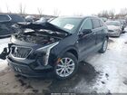 2021 Cadillac Xt4 Awd Luxury Черный vin: 1GYFZBR48MF010872