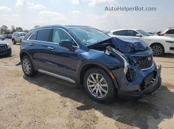 1GYFZDR41LF074763 2020 CADILLAC XT4 Blue Передня права чверть