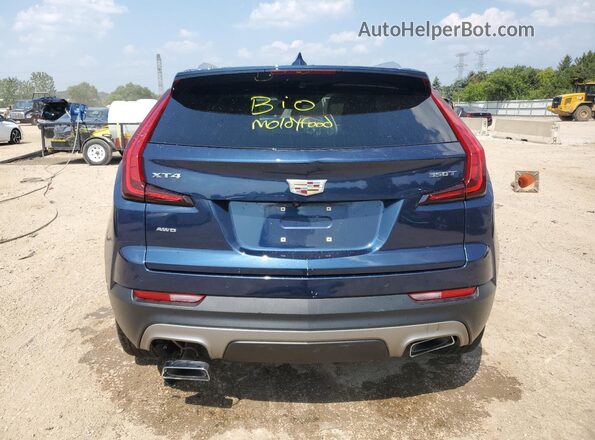 1GYFZDR41LF074763 2020 CADILLAC XT4 Blue Вид ззаду