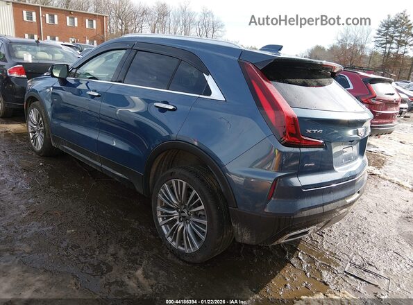 1GYFZDR41RF246721 2024 CADILLAC XT4 Синий Задняя левая четверть