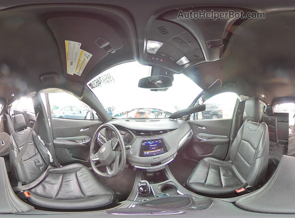 1GYFZDR42PF200490 2023 CADILLAC XT4 Серебряный Панорамный вид салона 360°