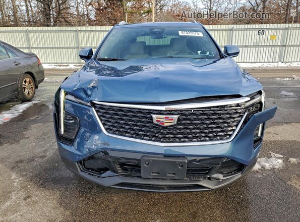 1GYFZDR46RF246620 2024 CADILLAC XT4 Синий Вид спереди